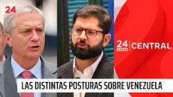 Kast y Boric: las distintas posturas sobre Venezuela | 24 Horas TVN Chile Kast y Boric: las distintas posturas sobre Venezuela | 24 Horas TVN Chile
