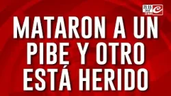 Mataron a un pibe y otro esta herido: denuncian que la policía lo atropelló