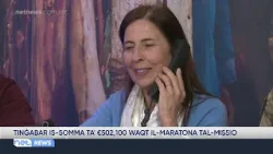 Tinġabar is-somma ta’ €502,100 waqt il-maratona ta’ Missio