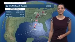 Maryland's Most Accurate: Dry Friday, tracking Hurricane Isaias