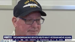 How groundbreaking tech helped a paralyzed veteran walk