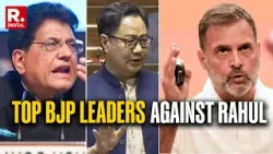 Top BJP Mantris Fielded Against Rahul Gandhi's Antics On India-US Trade Deal