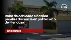 Robo de cableado eléctrico paraliza docencia en politécnico de Mendoza
