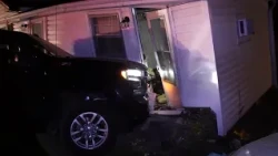 Car slams into home in Cumberland County; family grateful to be alive