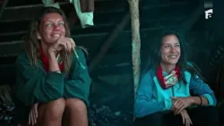 Неожиданный план в джунглях! Ольга Баркари прибегает к обаянию для достижения победы. Неожиданный план в джунглях! Ольга Баркари прибегает к обаянию для достижения победы.