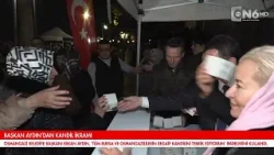 Başkan Aydın’dan kandil ikramı