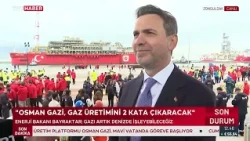 Minister of Energy and Natural Resources Alparslan Bayraktar speaks to TRT Haber