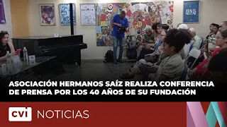 Asociación Hermanos Saíz holds press conference for its 40th anniversary