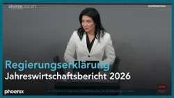 Regierungserklärung zum Jahreswirtschaftsbericht 2026 am 30.01.26