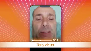 TV Oranje app video message - Tony Visser