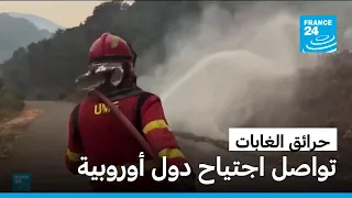 حرائق الغابات تواصل اجتياح دول أوروبية عدة في ظل ظروف مناخية صعبة