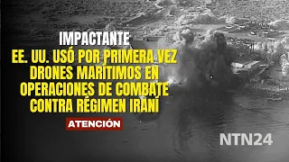 SHOCKING: US used maritime drones for the first time in combat operations against Iranian regime