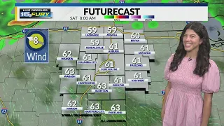 Additional rain chances through the weekend