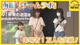 函館で話題の「チームラボ」体験型展示、開催から短期間で来場者1万人を突破！夏の思い出作りに最適