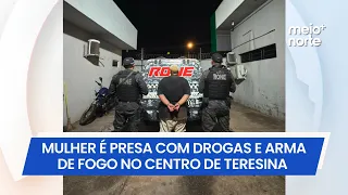 Woman arrested with drugs and firearm during RONE operation in Teresina | Meio Norte