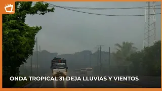 Light rain and strong wind gusts to mark this Monday