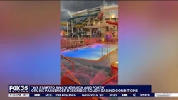 Cruise ship rocked by King Tide, rough waves: 'We started swaying back and forth'