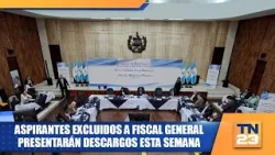 Aspirantes excluidos a Fiscal General presentarán descargos esta semana