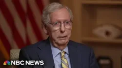 McConnell says presidents should not be immune from criminal prosecution for things done in office