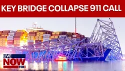 Baltimore Key Bridge collapse, initial 911 call to dispatch 'the bridge is down' | LiveNOW from FOX
