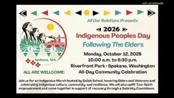 Indigenous Peoples' Day celebration in Spokane