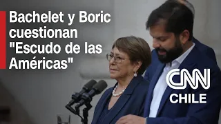 "Escudo de las Américas": Bachelet y Boric piden a Kast reconsiderar la decisión