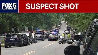Fairfax County police shoot domestic violence suspect during struggle