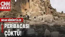 BREAKING NEWS🚨SCARY INCIDENT IN GÖREME | Fairy Chimney Collapses in Cappadocia