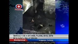 Una persona fallecida dejó accidente en canal de desagüe de El Cardenalito al este de Barquisimeto
