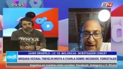 Grosfeld; “Los incendios forestales vinieron para quedarse” - Charla sobre prevención en Trevelin Grosfeld; “Los incendios forestales vinieron para quedarse” - Charla sobre prevención en Trevelin