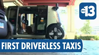 Driverless Taxi Service Now Operating at Harry Reid Airport