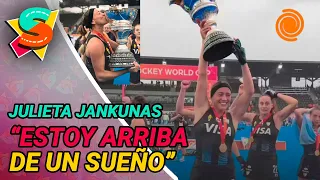 Julieta Jankunas: "No es algo habitual salir campeón del mundo"