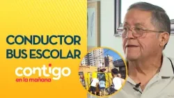 "EL DOLOR AÚN ESTÁ": Habló chofer de furgón escolar chocado por delincuentes - Contigo en la Mañana