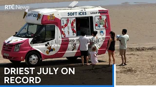 July among hottest, driest and sunniest months on record | RTÉ News