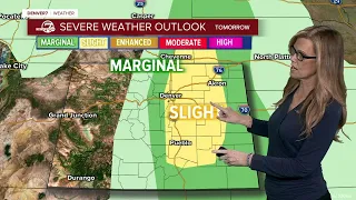 Severe weather returns for Sunday