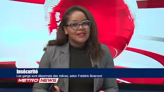 Insécurité | Les gangs sont désormais des milices, selon Frédéric Boisrond
