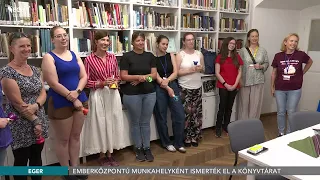 Emberközpontú munkahelyként ismerték el a könyvtárat - 2026.09.08.