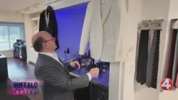 Buffalo Shamrocks coach Tom Barnett receives J. Michael Duffett Memorial Award from Sabres