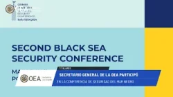 OEA News: Almagro participó en la Conferencia de Seguridad del Mar Negro. 16 de abril de 2024.
