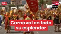 Carnaval de Cajamarca 2026: inicia concurso de patrullas y comparsas en estadio Héroes de San Ramón