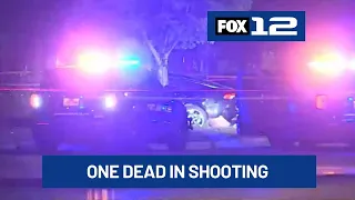 one dead, one hospitalized after shooting near PDX