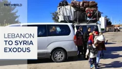 Десятки тысяч жителей Ливана бегут в Сирию.
