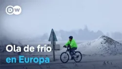 Temporal de nieve provoca caos en el transporte en varios países europeos Temporal de nieve provoca caos en el transporte en varios países europeos
