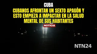 Cubanos afrontan un sexto apagón y esto empieza a impactar en la salud mental de sus habitantes