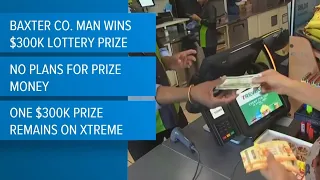 Arkansas resident wins $300K from lottery ticket