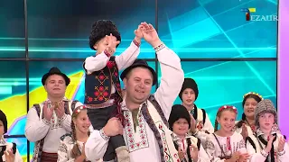 ANSAMBLUL FOLCLORIC „PE UN PICIOR DE PLAI” - HOPA ȚICA, la emisiunea DIMINEAȚA LA TEZAUR