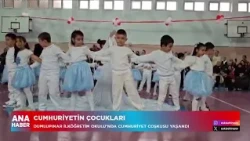 Cumhuriyetin çocukları coşkuyla kutladı!