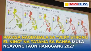 PAGASA nagbabala sa “very strong El Niño” na tatama sa bansa mula ngayong taon hanggang 2027
