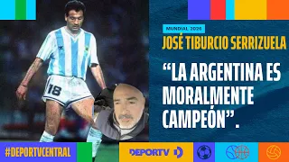 "Argentina is the moral champion," José Tiburcio Serrizuela, former player who played in the '90 ...