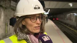 “Des travaux qu’on ne peut pas faire quand le métro circule”: visite du chantier de la Gare Centrale